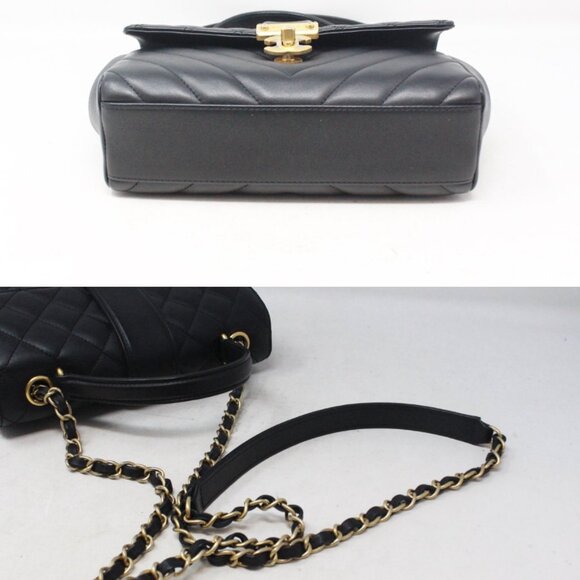 Chanel #HWB26L Mini Flap Top Handle Bag - Picture 4 of 7
